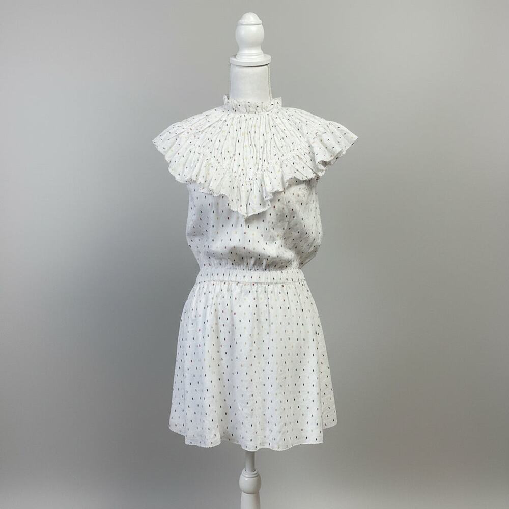 Never a Wallflower white/primary Vivian dress, size XS, NEW WITH TAGS!